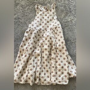 Rylee + Cru Clementine linen Sundress